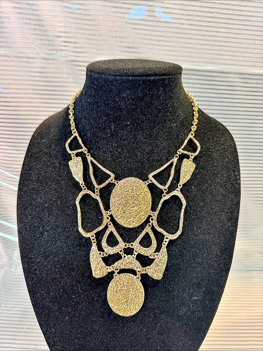 Gold-Tone Statement Necklace